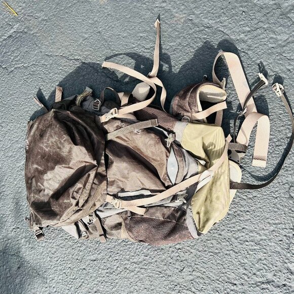 Gregory Savant 58 Backpack Unisex Large 58L Gray Hiking Camping Size Medium - Picture 4 of 16